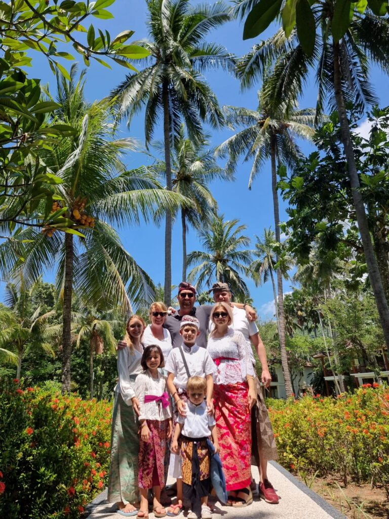 Traditionele Balinese kleding voor de Balinese bruiloft