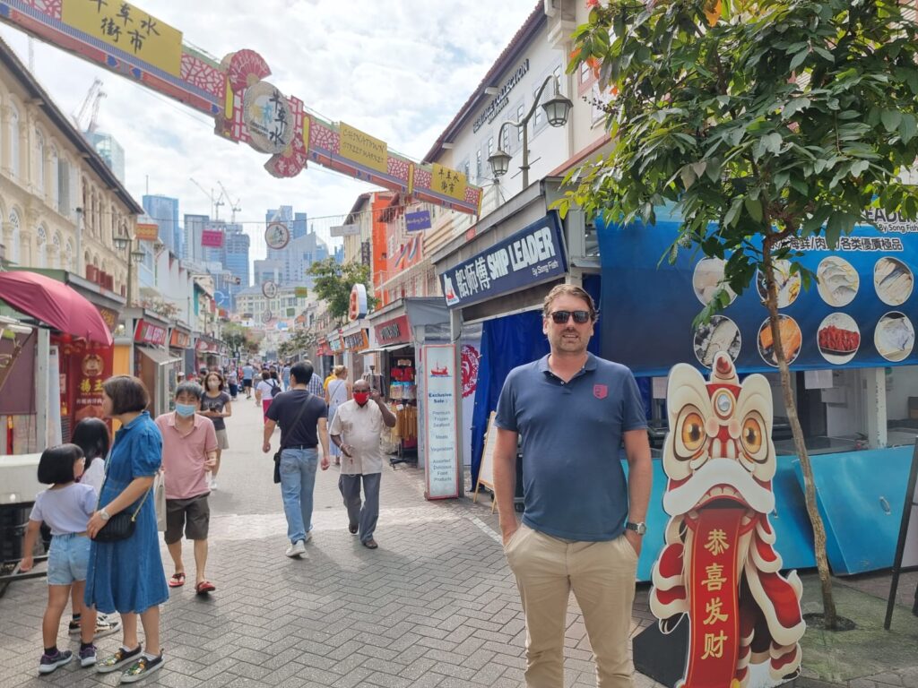 Chinatown in Singapore