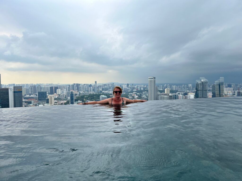 Het zwembad Singapore