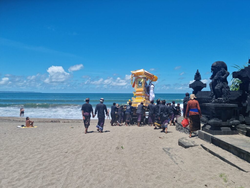 De tempel van de crematie ceremonie