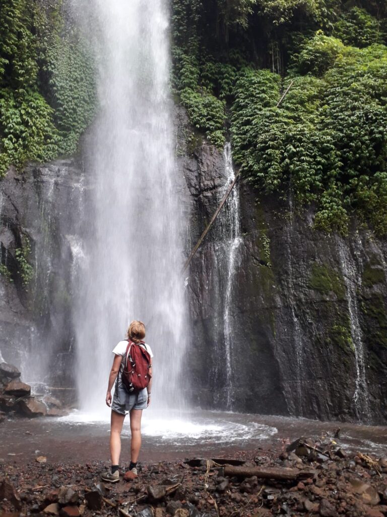 Waterval in Munduk